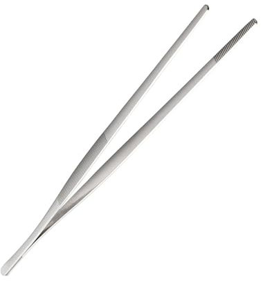 Tenazas de Cocina para Parrilla | Tenacillas De Acero Inoxidable Para Barbacoa - Agarrador Antideslizante Para Cocina - Para Carne, Pescado, Ensaladas, Pastas Y Buffet