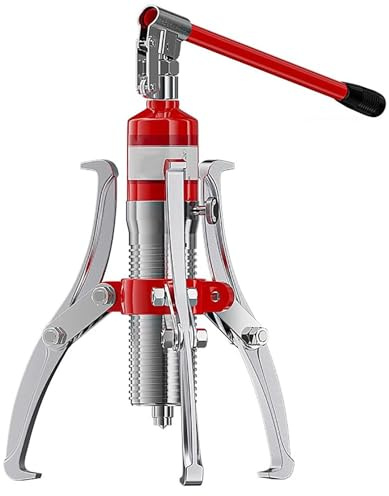 lyxamjrzyp Estrattore Idraulico per Cuscinetti, Separatore Ingranaggi e Pulegge, Acciaio Forgiato, Utensile per Manutenzione Auto e Meccanica(20t)