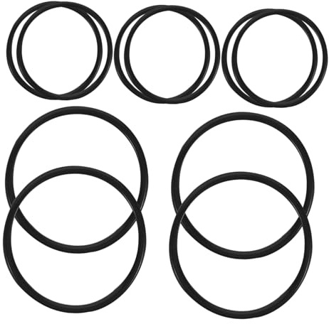 minkissy 10pcs Shock Mount Microphone Holders Rubber Anti-vibration Clips Elastic Bands for Desk and Table Mic Stand Compatible Condenser Microphones