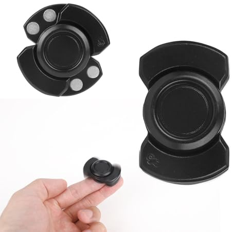 Penitue Giocattoli ad Anello Fidget per Adulti, Tre in Uno Giocattolo Fidget Spinner Allevia l'Ansia Concentra l'Attenzione Adatto ad Adulti Adolescenti Ragazzi e Bambini