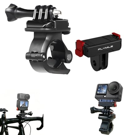 Lokyoyo Cykelhållare kompatibel med DJI Osmo Nano/Action 6-kamera, med magnetisk adapter – inga extra tillbehör behövs (för Nano/Action6)
