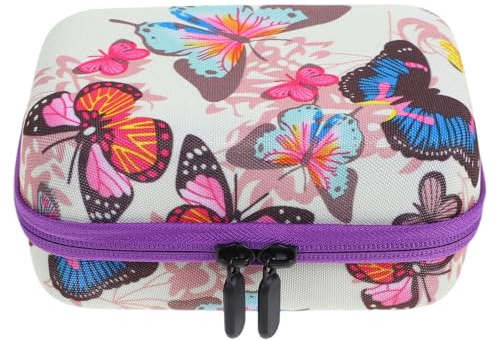 Étui de Rangement pour Huiles Essentielles Violet, Coffret | 600d Oxford Léger et Résistant, Format Voyage Portable, pour Bouteilles D’huiles Essentielles