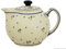 Original Bunzlauer - moderne Teekanne 1.0 Liter im Dekor 111