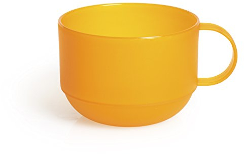 Excelsa Rainbow Tasse Jumbo 0.50 L, Plastique, Orange, 11 x 11 x 8 cm
