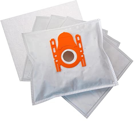 LeaBen® !5-lagig! 10 Stck. Staubsaugerbeutel geeignet für Siemens Bosch VZ41AFG / BBZ41FG / Typ G / 468383 uvm. - ersetzt Swirl S62 / S67 / S68 / S73 / Y94…