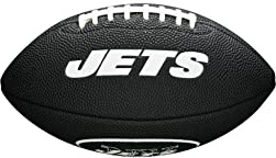 Wilson WTF1533BLXBLV Palla da Football Americano MINI NFL TEAM SOFT TOUCH, Pelle Composita Soft Touch