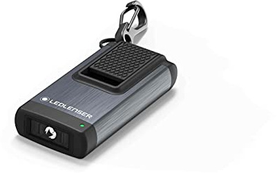 Ledlenser K4R Torcia Portachiavi, 120 Lumen, 25 Metri Raggio, 3.5 Ore, Ricaricabile, con Cavo USB, Oro