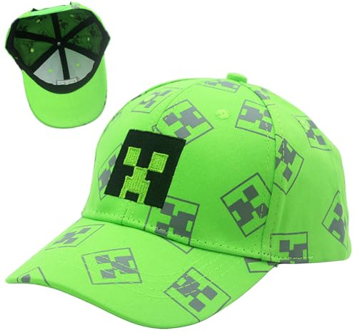 YCVBCY Casquette Snapback Homme & Femme Casquette Enfant Garcon Chapeau De Soleil Casquette De Baseball Décontractée pour Les Sports d'Extérieur - Vert