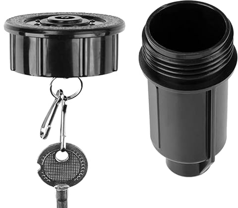 Contenitore per Nascondigli Segreti - Deposito Chiavi Per Testa Di Irrigatore Segreto Da Giardino | Organizzatore Impermeabile per Nascondere Carte, Gioielli, Oggetti di Valore e Euro