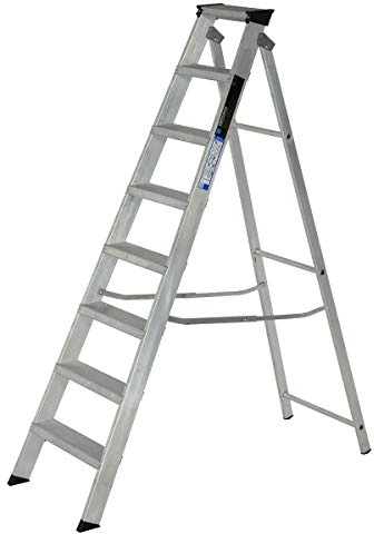 Youngman Industrial Builders Step Ladder 8 Tread