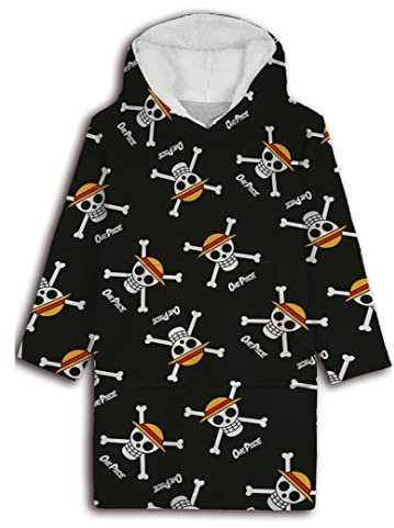 ONE PIECE - straw hat crew - Sweat Poncho Coral Fleece - Taille Adulte