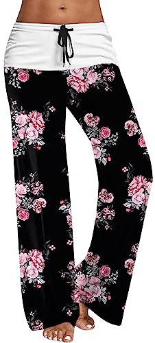 Tasche Mädchen Frauen Hosen Snowboard Protektoren Hose Damen Verstellbare Cargohose mit gerader Passform, hohe Taille, weite Wanderhose mit Tasche, weites Bein, Fallschirmhose Damen Kurze Hose