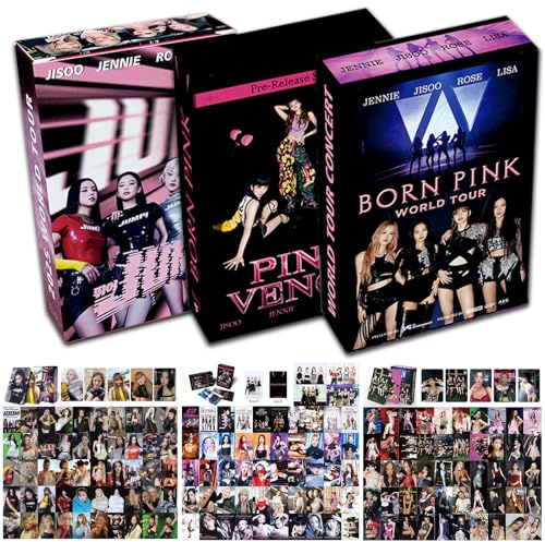 KPOPBTS Born Pink Photocards New Album 165 PCS/3 Pack Lomo Cards Gift for Blink Boys and Girls