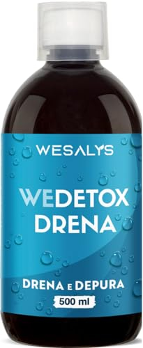 Drenante Forte Detox e Diuretico contro la Ritenzione Idrica, Disintossicante fegato, Anticellulite, Elimina le Tossine ed i Liquidi in eccesso, Drenante Gambe da bere
