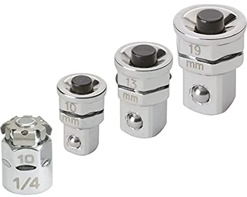 KS Tools KS 5034286 Tools 503.4286 GEARplus Stecknuss-Adapter-Satz, metrisch, 4-tlg.