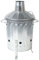 CrazyGadget® Small Medium Large Extra Large Galvanised Metal Incinerator Fire Burning Bin with Special Locking Lid (15 Litre)