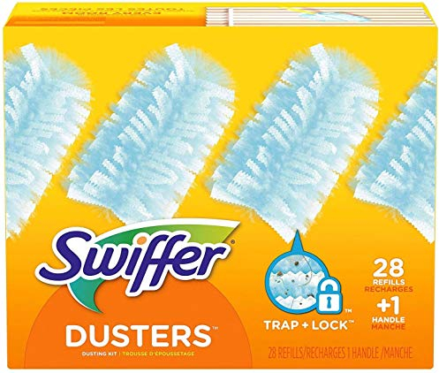 Swiffer Dusters Dusting Kit, 1 Handle & 28 Duster Refills
