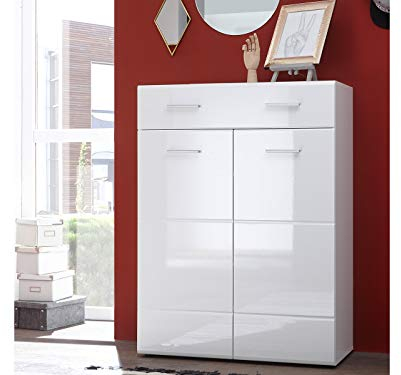 möbelando Schuhschrank Kommode Schuhablage Schuhkommode Schrank Flurmöbel Olivia II