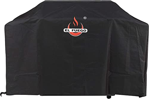 FUEGO Abdeckhaube für Grill Deluxe (AY 525), ''Long Beach (AY 596) oder ''Grand Ontario (AY 572) von EL Fuego, Schutz vor UV-Strahlung, wasserabweisend, Winterfest, AY 5342