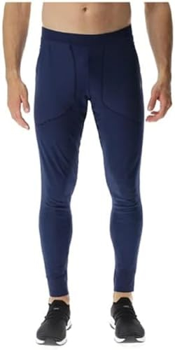 UYN Men's Run FIT OW Long Pants, Blaues Kleid, L