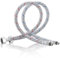 Tubo Flessibile Flessibile Tubo rubinetto Acciaio Inossidabile Intrecciato 2 Pezzi G3/8 x M10 Tubo Doccia Flessibile 60cm Raccordo Tubi Flessibili, per Lavandino Cucina Bagno