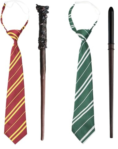 JSTHHTT Bacchetta Magic, Costume da Mago per Bambini, Kit Cosplay Mago Magico, Kit di Accessori per Travestimento da Bambini, per Halloween Carnevale Feste Cosplay