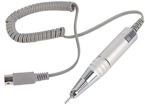Poignée de Perceuse à Ongles 35 000 Tr/min, Pièce à Main de Rechange pour Perceuse à Ongles, Fonctionnement Silencieux, Pièce à Main pour Polisseuse à Ongles électrique, avec