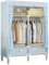 Tragbarer Kleiderschrank, Stoffgarderobe, Mädchenschlafzimmergarderobe, Multifunktions-Unterwäsche-Innengarderobe, Aufbewahrung, offene Montage, Stoffgarderobe a, 150 x 170 x 45 cm, tragbarer Kleiderb