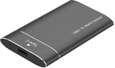 Dgayaeic Disco Duro Portátil, Disco Duro Externo USB, Disco Duro Externo SSD, para Gestión de Dispositivos, Copia de Seguridad y Protección mediante Contraseña y Cables USB-A 500 para Extensión de