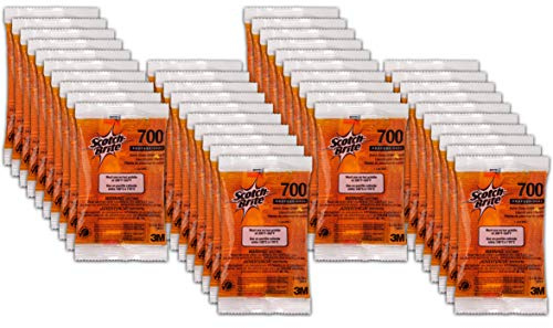 3M Scotch-Brite Griddle Cleaning, Quick Clean Liquid 700-40, 3.2 Oz Packet, 40/Pack, Heavy Duty, Cleans in 3-5 Minutes, for Baked on Food and Cooking Oils, Use on Hot or Cool Griddle