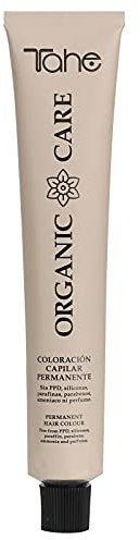 Tahe Organic Care Tinte Orgánico Permanente para el cabello de larga duración Sin Amoniaco, 100 ml, Tono 10 Rubio Platino