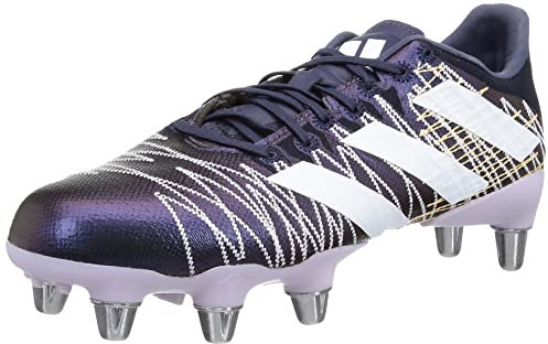 ADIDAS Men's Kakari Z.1 (SG) Sneaker, Shadow Navy/FTWR White/Silver Dawn, 8.5 UK