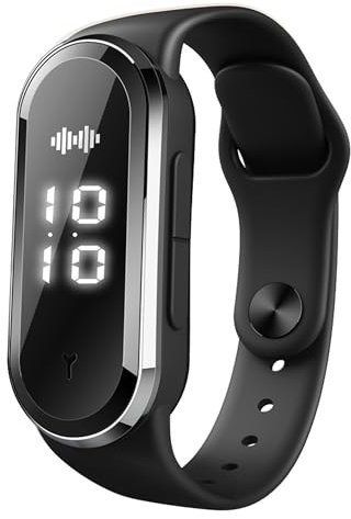 Bracelet anti-moustiques ultrasons Répulsif Ultrason contre Moustique Bandes Anti Moustique Montre Intelligent non toxiques Charge USB étanche pour enfants adultes (Noir)