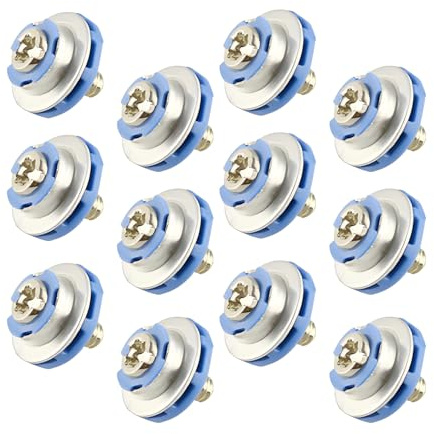 12 Stk Festplatten Befestigungsschrauben, Kompatible Metallschrauben für 3,5 Zoll HDD & Serve, Geräte wie DC5800/DC7800, stoßdämpfend und langlebig, ideal für PC Montage und DIY Installatio