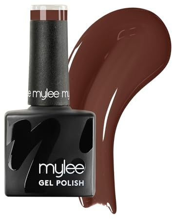 Mylee Gel Nail Polish 8ml [Never Fully Dressed] - UV/LED Soak-Off Nail Art Manicure Pedicure for Professional, Salon & Home Use [Nude Range] - Long Lasting & Easy to Apply
