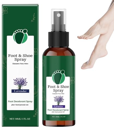 Spray Pour Chaussures Contre Le Pied d'Athlète Spray Déodorant Pour Pieds À