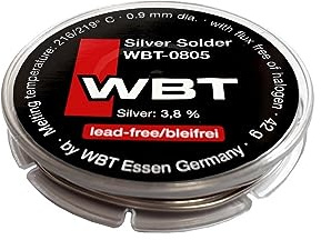 WBT-0805 Silberlot (Silberlötzinn bleifrei) | Inhalt: 1 Rolle á 42 g/d=0,9 mm