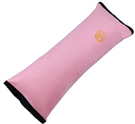 Gearmax Autokissen Auto Seat Belt Cushion Safety Belt Pillow Car Gurtpolster Kissen Sicherheitsgurt Polster für Kinder (Pink)
