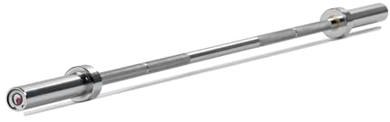 Titan Fitness Olympic Technique Training Barbell, 6 FT Chrome Finish, 15 KG(33lb) 28MM Shaft, Rated 500 LB, Weightlifting Bar