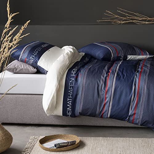Irisette Bettwäsche Set Sky Heimathafen 8480-20 135x200 cm + 80x80 cm
