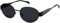 LOJUDI Retro Sonnenbrille Herren Damen Oval - Metallrahmen Rund Vintage Runde Sonnenbrille UV400 Schutz-Gold/Braun