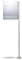 Radius Standbriefkasten Letterman 5 weiss Zeitungsrolle mit Pfosten - 566 e