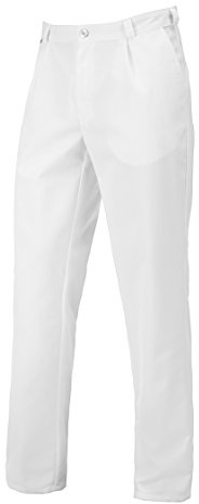 BP 1359-686-21-54s, pantalon pour homme, avec plis et poches 230,00 g/m², mélange de tissu avec blanc extensible, 37/38s