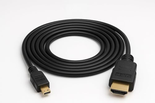 Babz Tech Premium 3m Long Micro HDMI to HDMI Cable Lead for Tesco Hudl & Hudl 2 HDTV