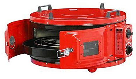 Itimat Electrical Roster Grill Round Oven BBQ Single Tray Mix Grill