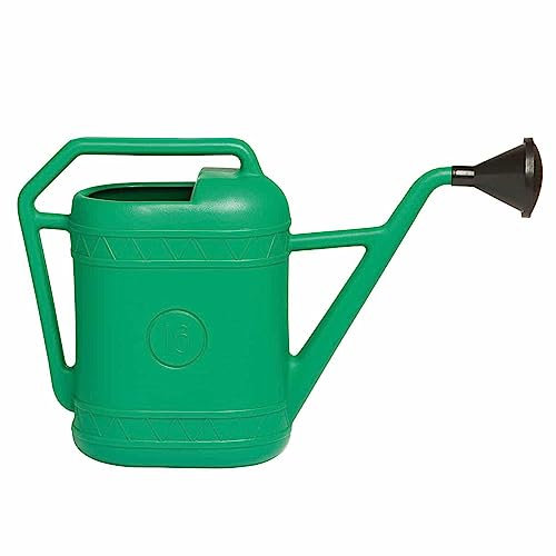 La zappa Annaffiatoio a cipolla in plastica verde per irrigazione giardino (Capacità 9 Litri)