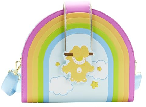 Loungefly Damen Cbtb0004 Umhängetasche, Mehrfarbig/Meereswellen (Ocean Tides)