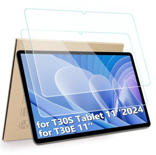 Hianjoo 2 Pezzi Pellicola Protettiva Compatibile con DOOGEE T30 Ultra/ T30 Pro/ T30S / T30SE Tablet 11'', Vetro Temperato Protezione Compatibile con DOOGEE T30 Ultra/ T30 Pro/ T30S / T30SE Tablet 11''