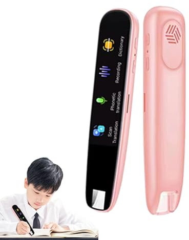 Pluma de diccionario, Pluma de traducción inteligente,Bolígrafo de escaneo OCR de 113 idiomas para traducción de idiomas - Diccionario electrónico de escaneo adecuado para viajes, negociaciones comerc