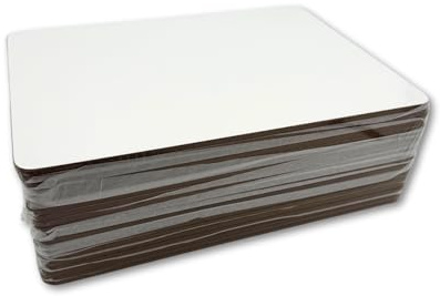 XL - Manteles individuales de sublimación mate MDF con parte trasera de corcho, prensas de calor para negocios y necesidades personales, paquete múltiple de 1 a 80 paquetes (20 unidades)